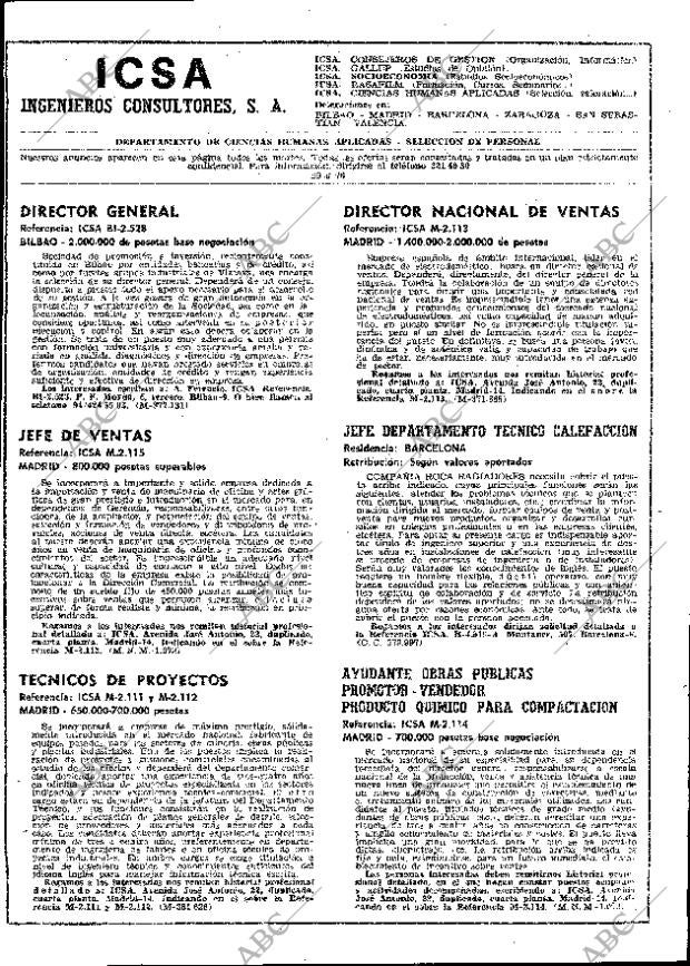 ABC MADRID 29-06-1976 página 104