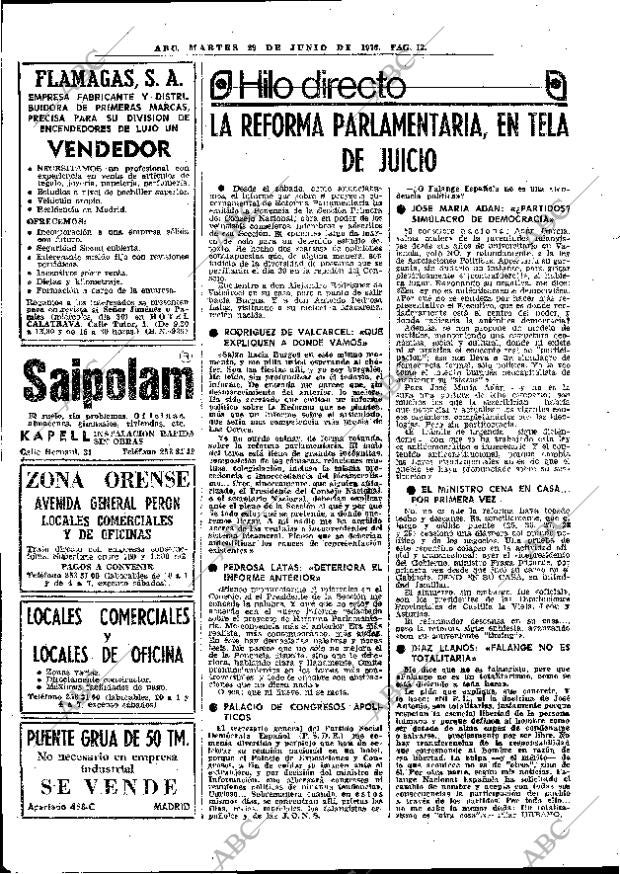 ABC MADRID 29-06-1976 página 22