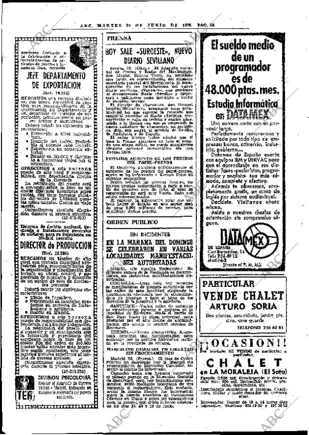 ABC MADRID 29-06-1976 página 24