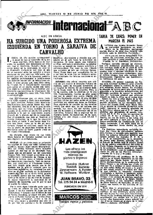 ABC MADRID 29-06-1976 página 32