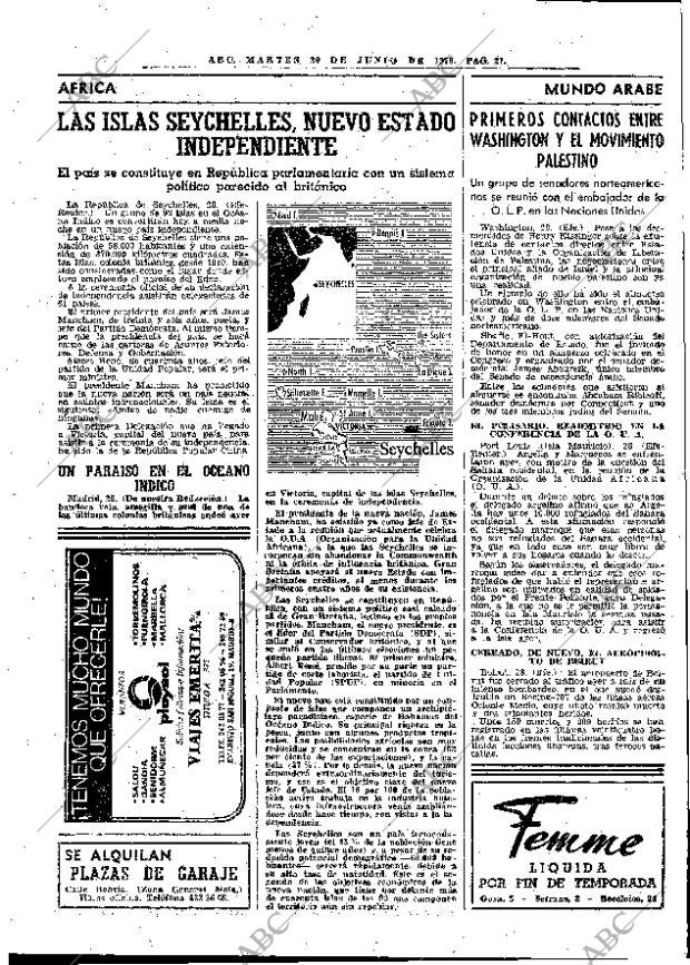 ABC MADRID 29-06-1976 página 37