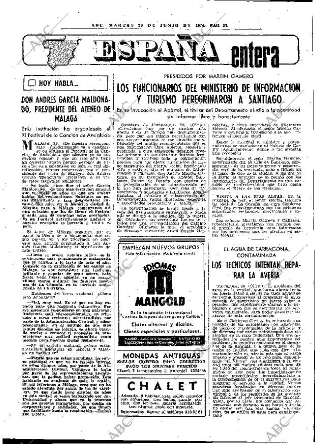 ABC MADRID 29-06-1976 página 43