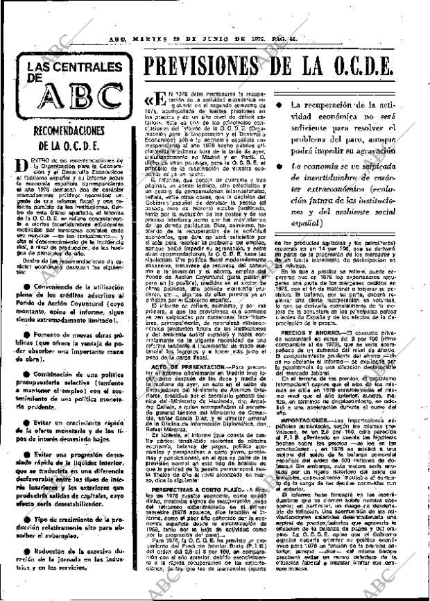 ABC MADRID 29-06-1976 página 54