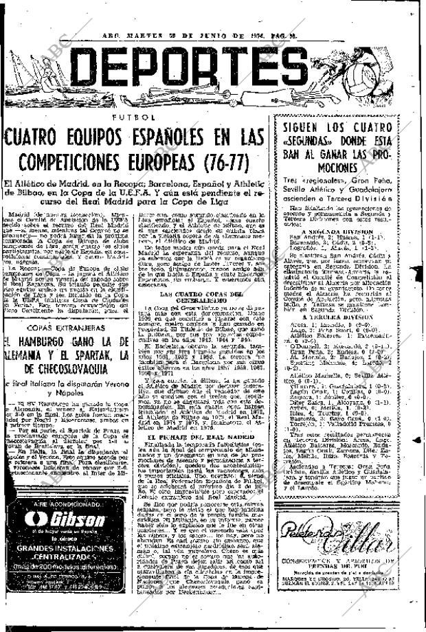 ABC MADRID 29-06-1976 página 65