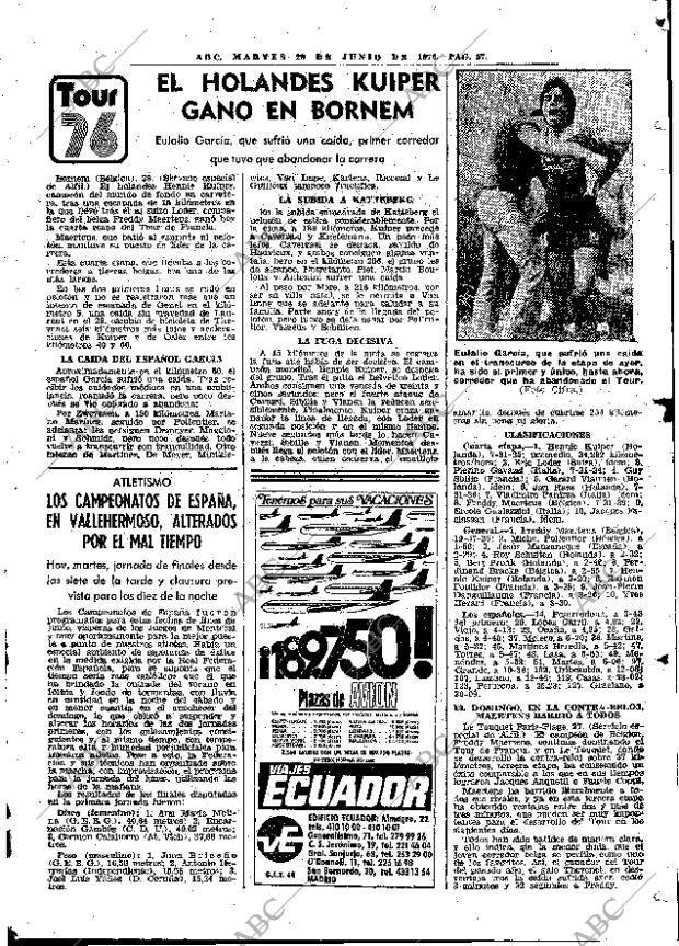 ABC MADRID 29-06-1976 página 67