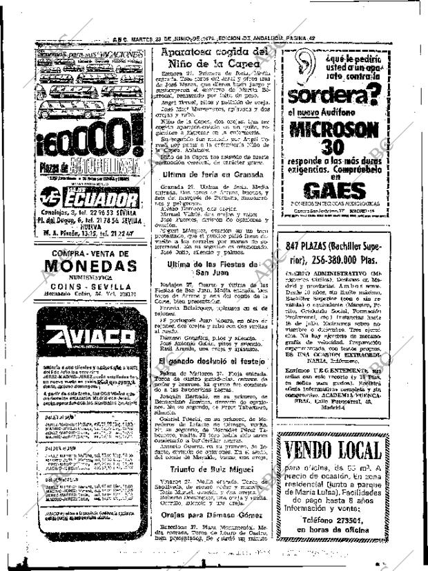 ABC SEVILLA 29-06-1976 página 72