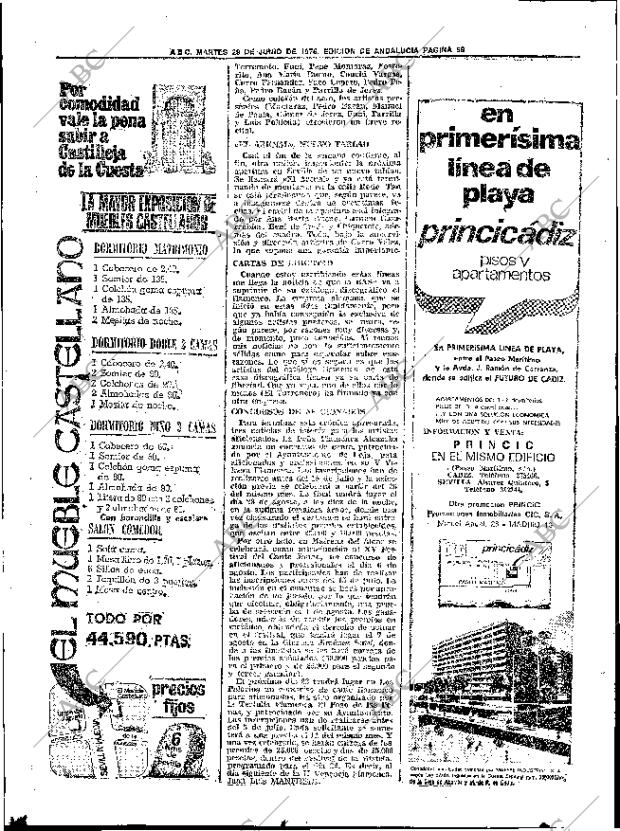 ABC SEVILLA 29-06-1976 página 88