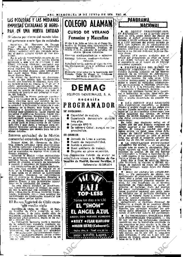 ABC MADRID 30-06-1976 página 58