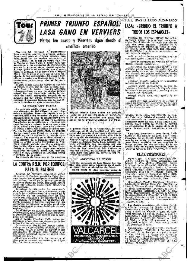 ABC MADRID 30-06-1976 página 67