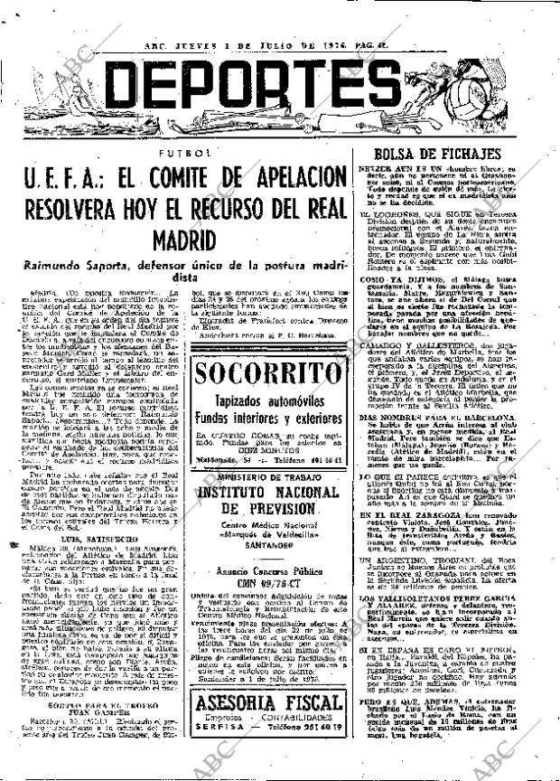 ABC MADRID 01-07-1976 página 54