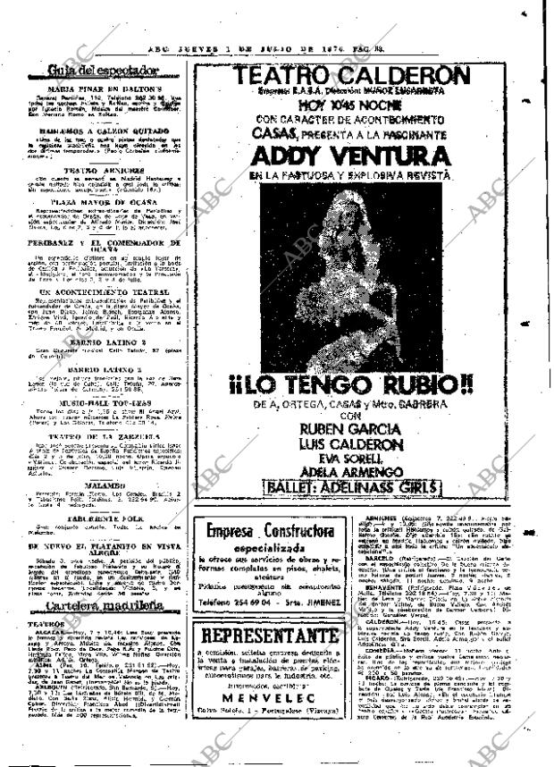 ABC MADRID 01-07-1976 página 65