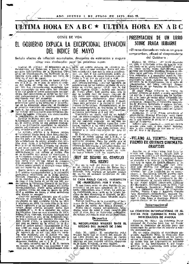 ABC MADRID 01-07-1976 página 84