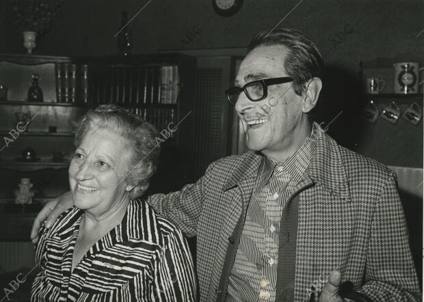 Don Policarpo Suárez y doña Herminia González, padres de Adolfo Suárez