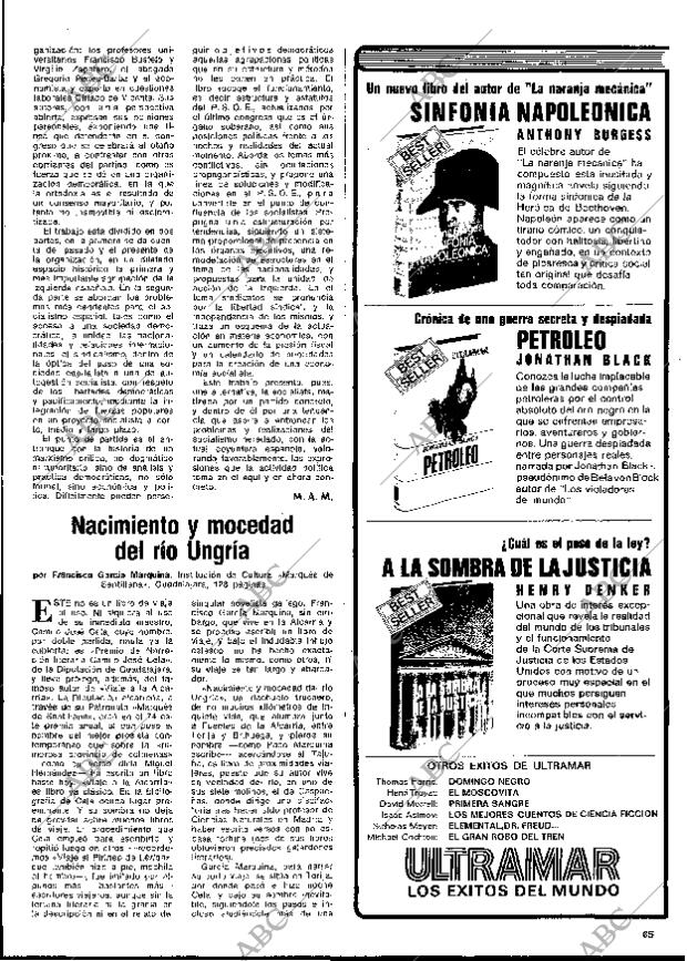 BLANCO Y NEGRO MADRID 03-07-1976 página 65