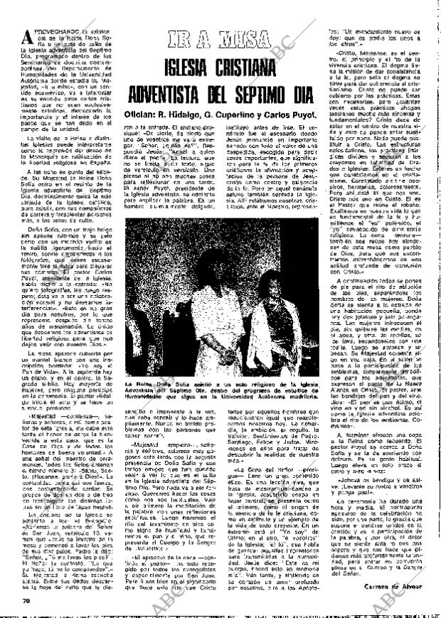 BLANCO Y NEGRO MADRID 03-07-1976 página 70