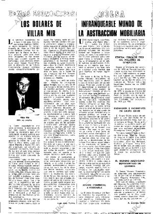 BLANCO Y NEGRO MADRID 03-07-1976 página 74