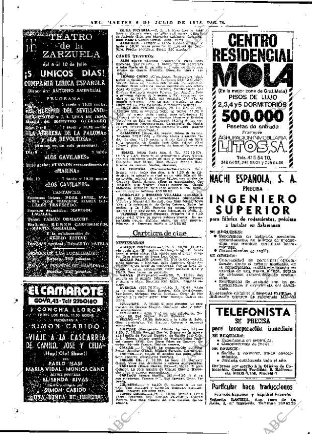 ABC MADRID 06-07-1976 página 90