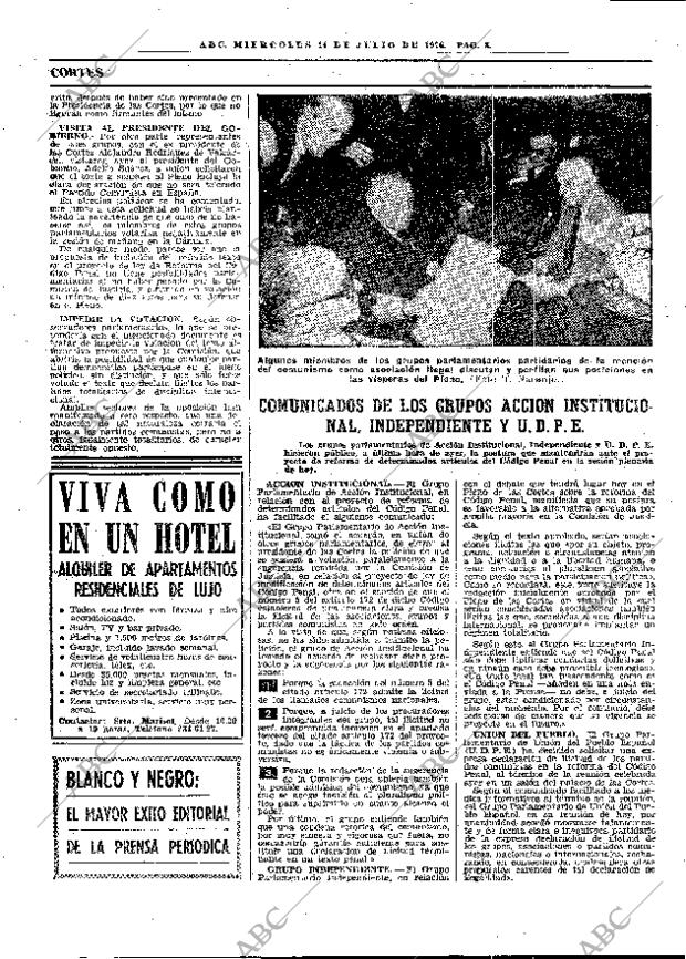 ABC MADRID 14-07-1976 página 20