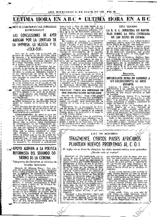 ABC MADRID 14-07-1976 página 92