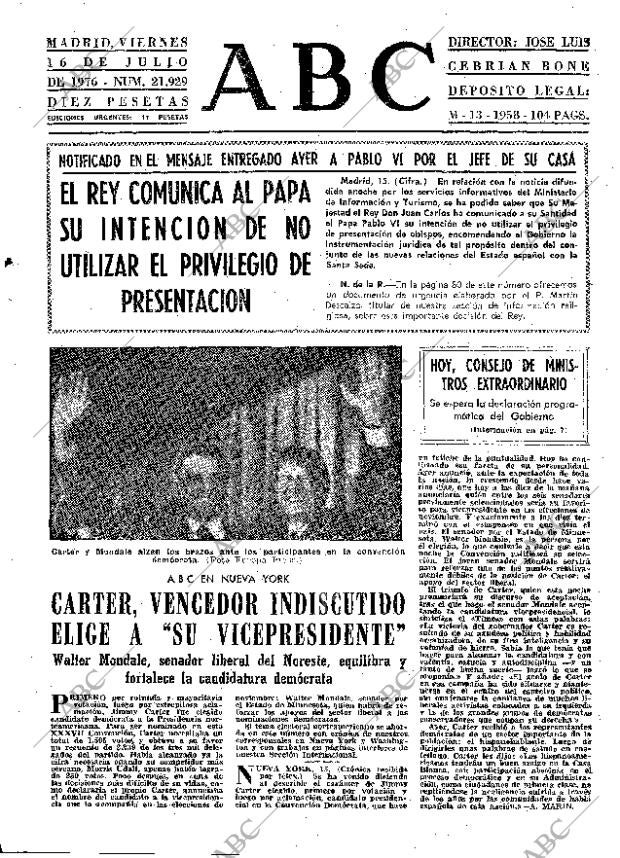 ABC MADRID 16-07-1976 página 13