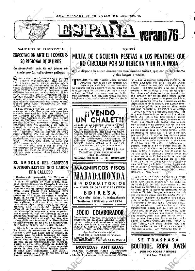 ABC MADRID 16-07-1976 página 41