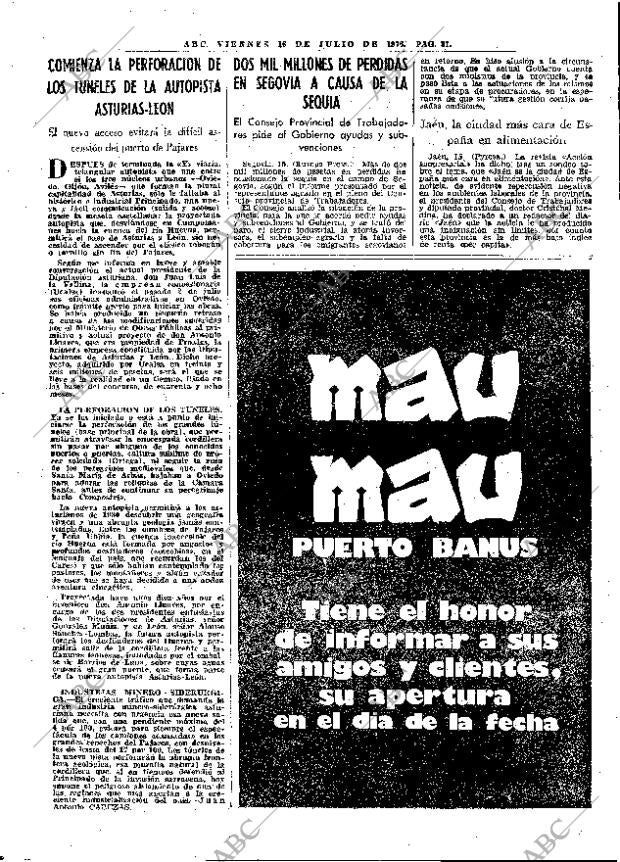 ABC MADRID 16-07-1976 página 43