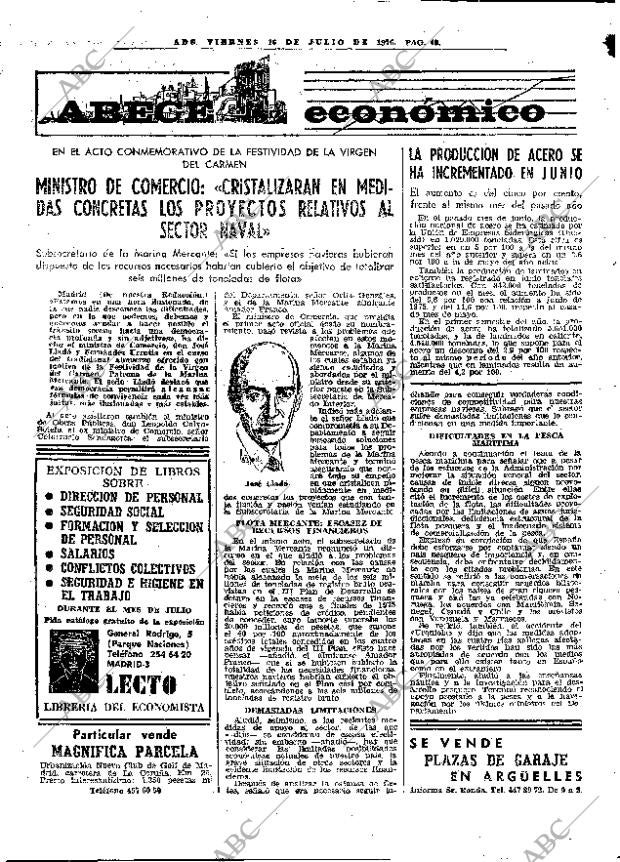 ABC MADRID 16-07-1976 página 52