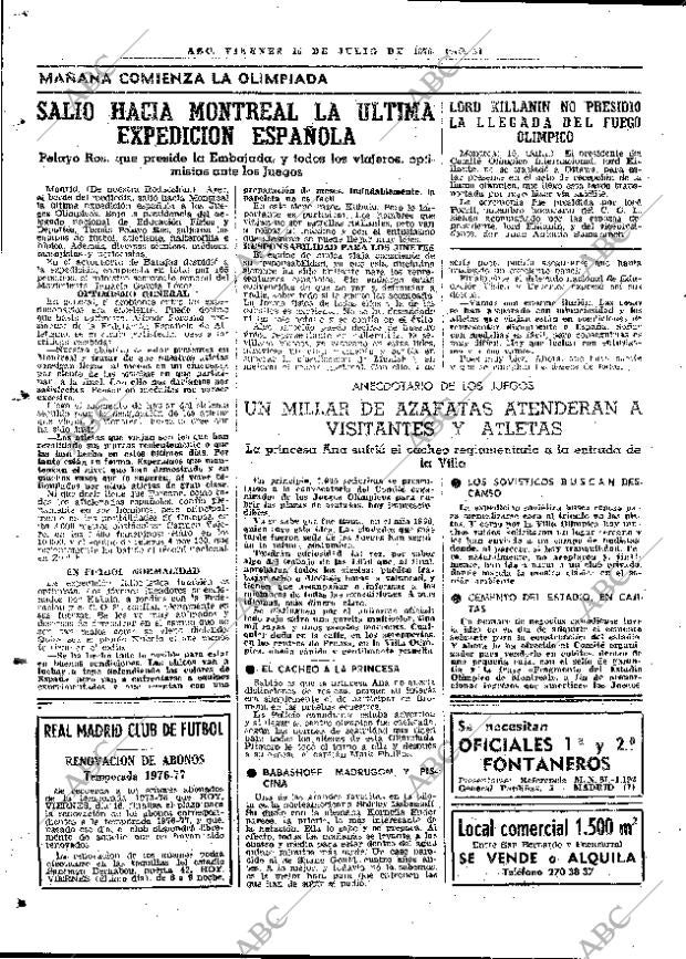 ABC MADRID 16-07-1976 página 66