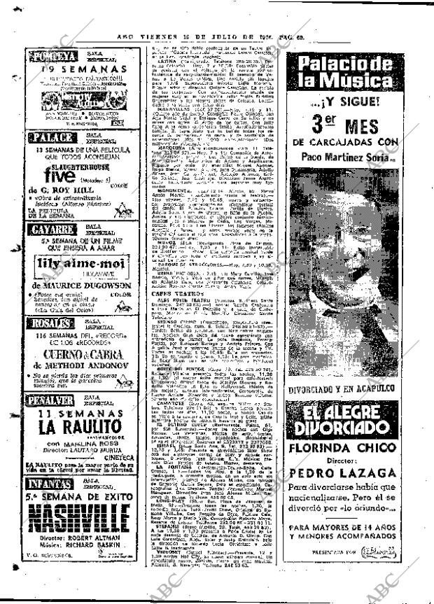 ABC MADRID 16-07-1976 página 72