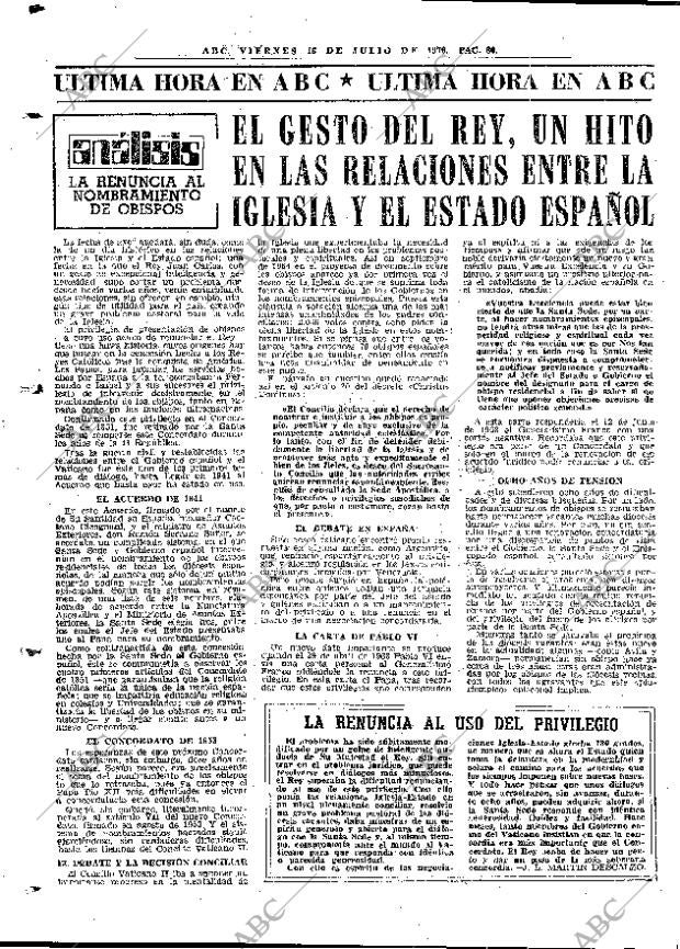 ABC MADRID 16-07-1976 página 92