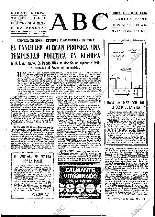 ABC MADRID 20-07-1976 página 13