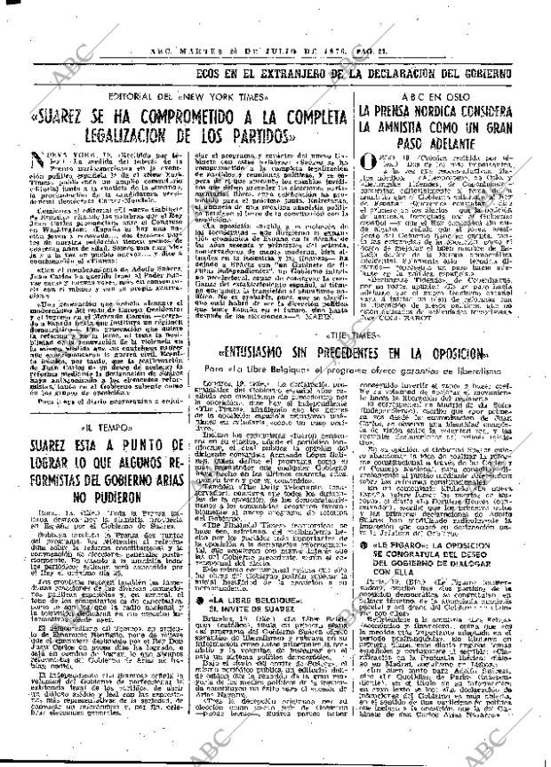 ABC MADRID 20-07-1976 página 33