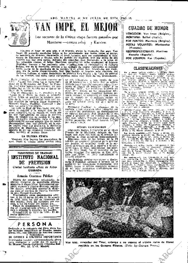ABC MADRID 20-07-1976 página 70
