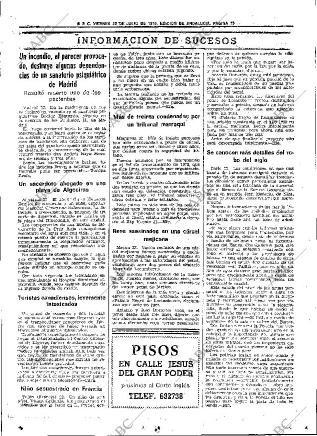 ABC SEVILLA 23-07-1976 página 49