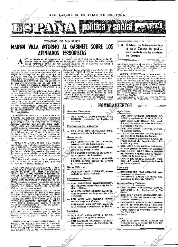 ABC MADRID 24-07-1976 página 22