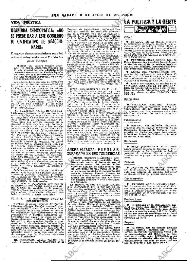 ABC MADRID 24-07-1976 página 28