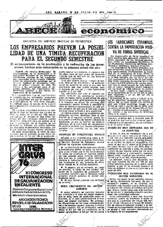 ABC MADRID 24-07-1976 página 48