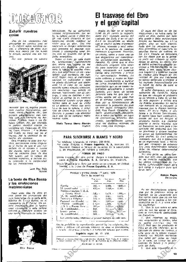 BLANCO Y NEGRO MADRID 24-07-1976 página 13
