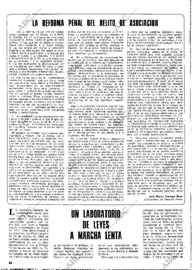 BLANCO Y NEGRO MADRID 24-07-1976 página 22