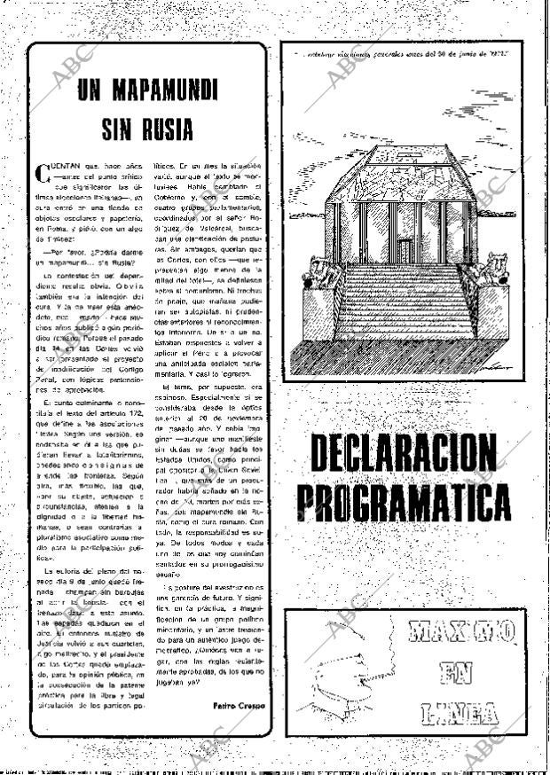 BLANCO Y NEGRO MADRID 24-07-1976 página 64