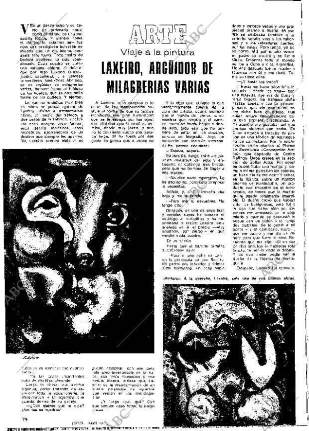 BLANCO Y NEGRO MADRID 24-07-1976 página 74