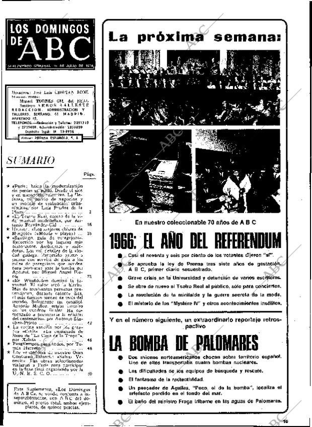 ABC MADRID 25-07-1976 página 111