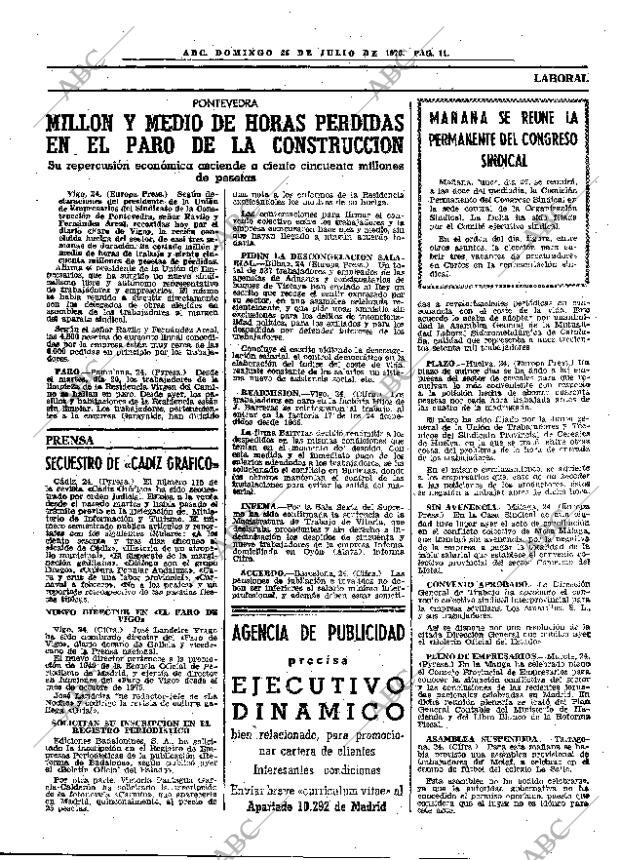 ABC MADRID 25-07-1976 página 27