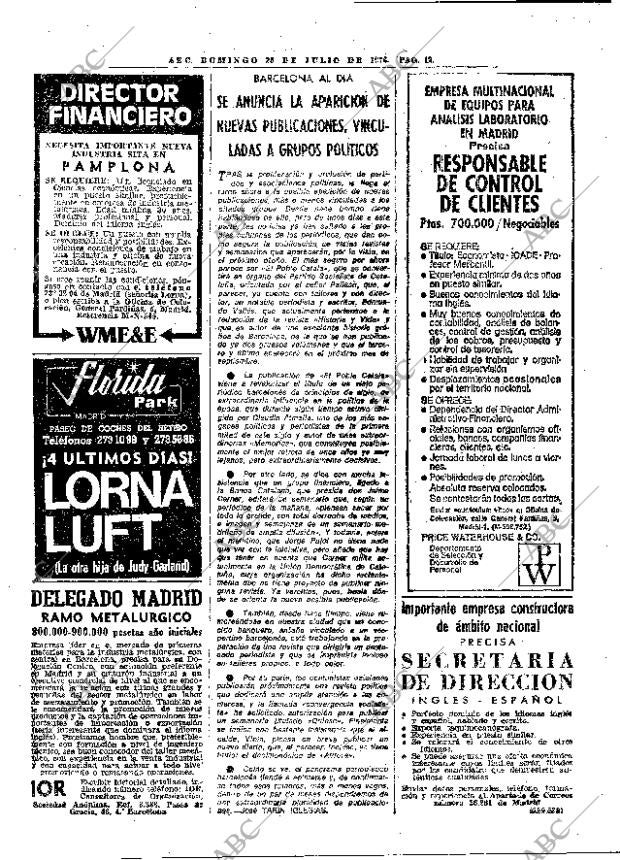 ABC MADRID 25-07-1976 página 28