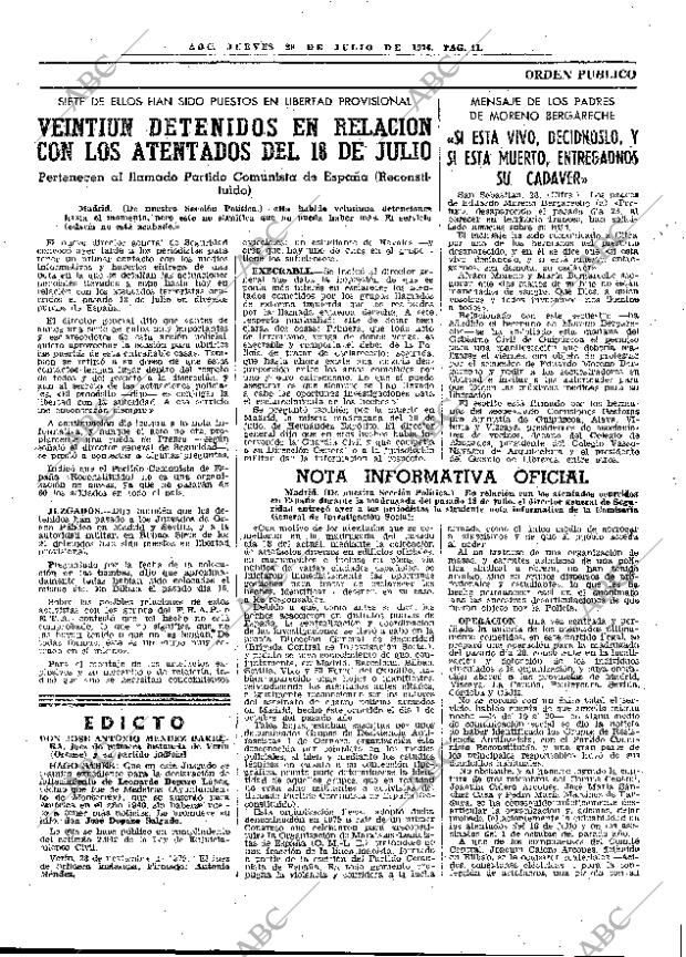 ABC MADRID 29-07-1976 página 23