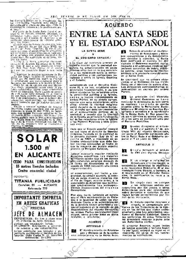 ABC MADRID 29-07-1976 página 26
