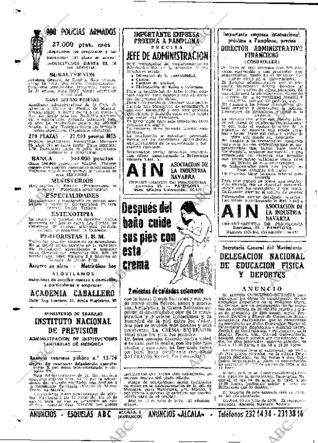 ABC MADRID 29-07-1976 página 82