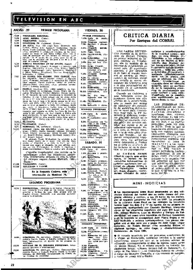 ABC MADRID 29-07-1976 página 94