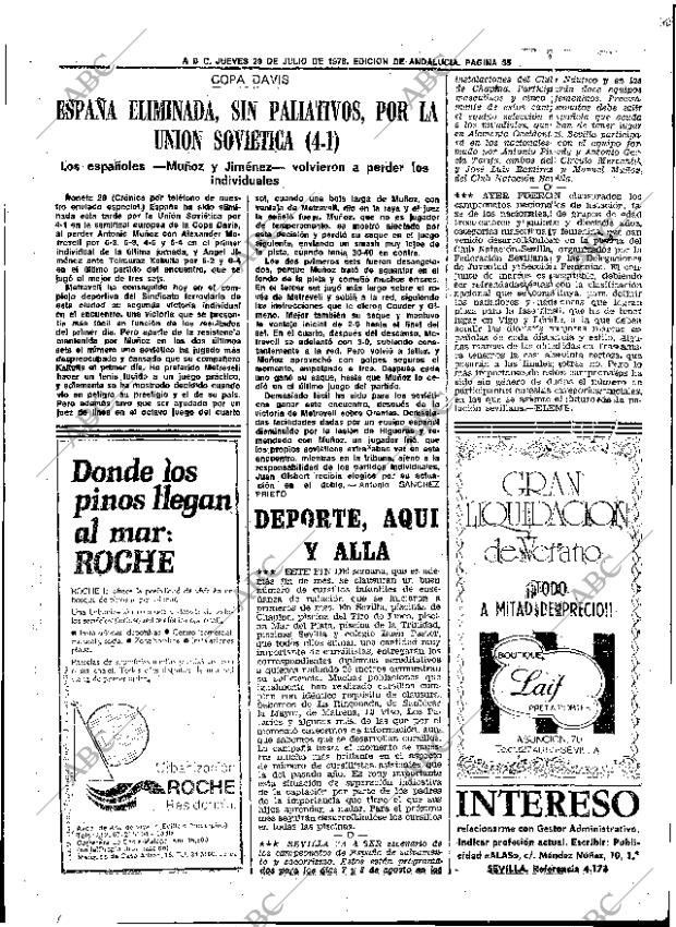 ABC SEVILLA 29-07-1976 página 49