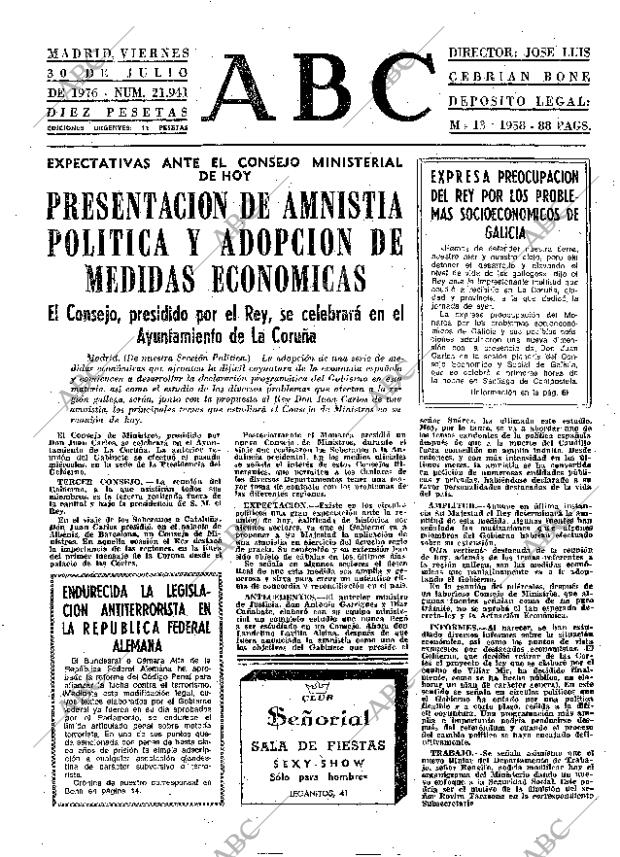 ABC MADRID 30-07-1976 página 13